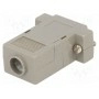 Корпус для разъемов d-sub d-sub 9pin, d-sub hd 15pin ENCITECH 2360-0101-11 (CCOV09-SN-LG)
