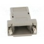 Корпус для разъемов d-sub d-sub 9pin, d-sub hd 15pin ENCITECH 2360-0101-11 (CCOV09-SN-LG)