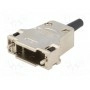 Корпус для разъемов d-sub d-sub 15pin, d-sub hd 26pin CONNFLY DS1047-03-15M2AS (DS1047-03-15M2AS)