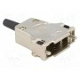 Корпус для разъемов d-sub d-sub 15pin, d-sub hd 26pin CONNFLY DS1047-03-15M2AS (DS1047-03-15M2AS)