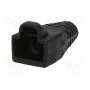 Корпус вилки rj45 6мм ENCITECH 6510-0100-06 (RJ45SRB-BK)
