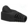 Корпус вилки rj45 6мм ENCITECH 6510-0100-06 (RJ45SRB-BK)