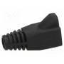 Корпус вилки rj45 6мм ENCITECH 6510-0100-06 (RJ45SRB-BK)