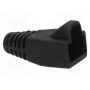 Корпус вилки rj45 6мм ENCITECH 6510-0100-06 (RJ45SRB-BK)