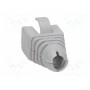 Корпус вилки rj45 цвет светло-серый<a title="encitech 6510-0102-01" onclick="_trackevent('rj45srb-ret-lg', 'thumbnail', 'pip') ENCITECH 6510-0102-01 (RJ45SRB-RET-LG)