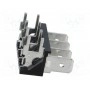 Наконечник плоский 6, 3мм XINYA XY256R-A(7.62)-4PIN (ST-LK-4)