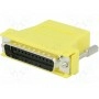 Переходник адаптер гнездо rj45, d-sub 25pin "папа" MH CONNECTORS DA25-PMJ8-Y-K (DA25-PMJ8-Y-K)