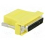 Переходник адаптер гнездо rj45, d-sub 25pin "папа" MH CONNECTORS DA25-PMJ8-Y-K (DA25-PMJ8-Y-K)