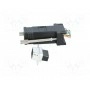 Переходник адаптер гнездо rj45, d-sub 9pin "папа"<a title="mh connectors mhda9-pmj8-k-rc" onclick="_trackevent('mhda9-pmj8-k-rc', 'thumbnail', 'pip') MH CONNECTORS MHDA9-PMJ8-K-RC (MHDA9-PMJ8-K-RC)