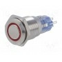 Переключатель антивандальный положения 2 BULGIN MP00451E2RD012 (MP0045/1E2RD012)