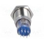 Переключатель антивандальный положения 2 BULGIN MP00451E2RD012 (MP0045/1E2RD012)