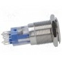 Переключатель антивандальный положения 2 BULGIN MP00451E2RD012 (MP0045/1E2RD012)