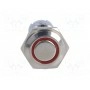 Переключатель антивандальный положения 2 BULGIN MP00451E2RD012 (MP0045/1E2RD012)