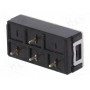Переключатель движковый (ползунковый) 3 положения MIYAMA DS156-C (DS156-C)