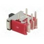 Переключатель движковый (ползунковый) 2 положения CANAL ELECTRONIC TS-6S-QH (TS6SQH)