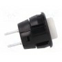 Кнопочный переключатель 2 положенияMIYAMA DS412-W (DS412W)