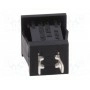 Кнопочный переключатель 2 положенияMIYAMA DS430-K (DS430-K)