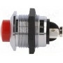 Кнопочный переключатель 2 положенияBULGIN MP0012RD (MP0012/RD)