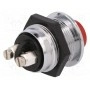 Кнопочный переключатель 2 положенияBULGIN MP0012RD (MP0012/RD)