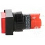Кнопочный переключатель 2 положенияONPOW V16F-11-230R (V16F-11-230R)