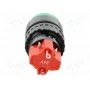 Кнопочный переключатель 2 положенияONPOW V16Y-11-24G (V16Y-11-24G)