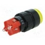Кнопочный переключатель 2 положенияONPOW V16Y-11Z-230Y (V16Y-11Z-230Y)