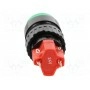 Кнопочный переключатель 2 положенияONPOW V16Y-11Z-24G (V16Y-11Z-24G)