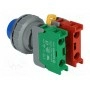 Переключатель кнопочный 1 AUSPICIOUS XL30-1OC BL (XL30-1-O/C-BL)