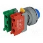 Переключатель кнопочный 1 AUSPICIOUS XL30-1OC BL (XL30-1-O/C-BL)