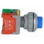 Переключатель кнопочный 1 AUSPICIOUS XL30-1OC BL (XL30-1-O/C-BL)