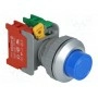 Переключатель кнопочный 1 AUSPICIOUS XL30-1OC BL (XL30-1-O/C-BL)