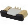 Разъем ffc (fpc) вертикальный JOINT TECH F0500WV-S-06PNLNG1G00L (F0500WV-S-06P)