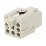 Разъем hdc "мама" TE Connectivity HQ-007-F (T2080072201-000)