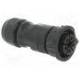 Разъем круглый "мама" AMPHENOL DC-05BFFB-QL8MPP (DC-05BFFB-QL8MPP)