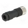 Разъем m8 "мама" MOLEX 120091-0001 (MX-120091-0001)