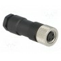 Разъем m8 "мама" MOLEX 120091-0001 (MX-120091-0001)