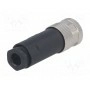 Разъем m8 "мама" TE Connectivity T4010008041-000 (T4010008041-000)