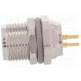 Разъем m8 "мама" TE Connectivity T4041017041-000 (T4041017041-000)