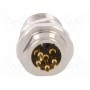 Разъем m8 "мама" TE Connectivity T4041017041-000 (T4041017041-000)