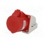 Разъем питания ac, трехфазный гнездо PCE 124-6K (124-6K)