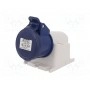 Разъем питания ac, трехфазный гнездо Famatel 23297 (FAM-23297)