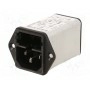 Разъем питания ac гнездо SCHURTER 4301.5005 (4301.5005)