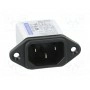 Разъем питания ac гнездо ROXBURGH EMC RID0342H (RID0342H)