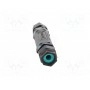 Разъем питания ac 5÷13мм TECHNO THR.400.S3D (THR.400.S3D)