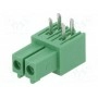 Разъемный клеммник 3, 5мм DEGSON ELECTRONICS 15EDGA-3.5-02P-14-00AH (15EDGA-3.5-02P)