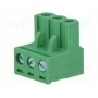 Разъемный клеммник 5мм DEGSON ELECTRONICS 2EDGK-5.0-03P-14-00AH (2EDGK5.00-03P14)