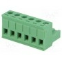 Разъемный клеммник 5мм DEGSON ELECTRONICS 2EDGK-5.0-06P-14 (2EDGK5.00-06P14)