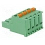 Разъемный клеммник 5мм DEGSON ELECTRONICS 2EDGKDA-5.0-04P-14-00AH (2EDGKDA-5.0-04P)