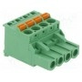 Разъемный клеммник 5мм DEGSON ELECTRONICS 2EDGKDA-5.0-04P-14-00AH (2EDGKDA-5.0-04P)