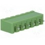 Разъемный клеммник ш.контактов 5мм XINYA XY2500V-B(5.0)-6P (TBG-5.0-PW-6P)